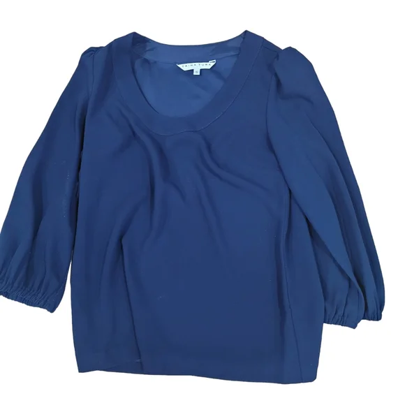 TRINA TURK Puff Sleeve Top - Picture 1 of 6
